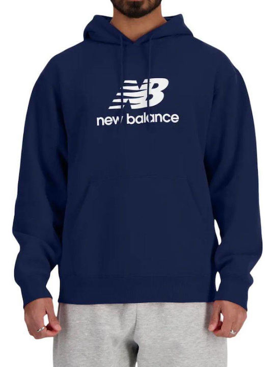 New Balance Sweatshirt with Hood Dark Blue