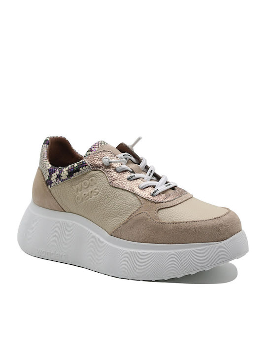 Γυναικεία Sneakers Beig / Cream