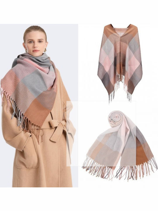 Women's Wool Scarf Pink