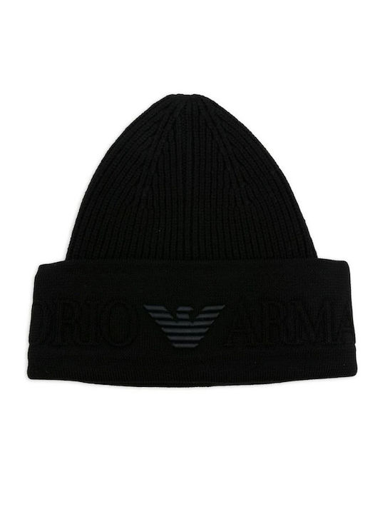 Beanie Beanie Knitted in Black color