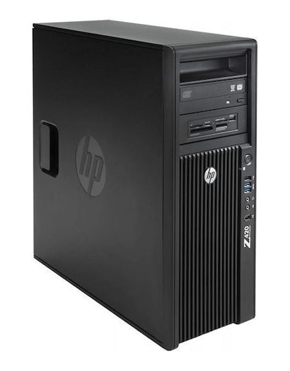 HP Z420 Workstation Refurbished Grade B (Xeon-E5-1650 V2/16GB/450GB HDD/No OS)