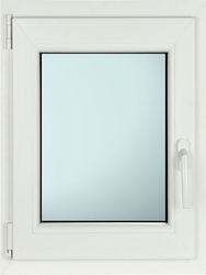 Ανοιγόμενο Παράθυρο PVC Π52xΥ60cm