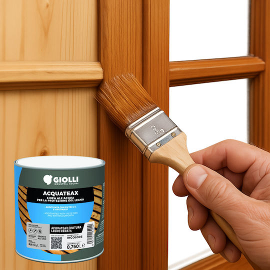 Giolli Χρώμα Ξύλου Ακρυλικό Διάφανο 750ml 0213600.007
