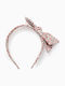 Zippy Beige Kids Headband with Bow