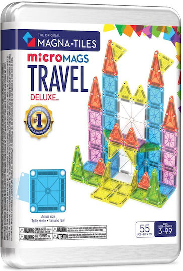 Magna-Tiles Magnetic Construction Toy Travel Set 90365