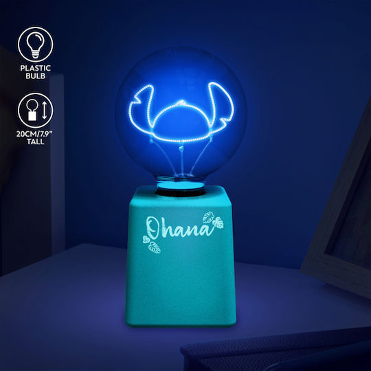 Paladone Led Παιδικό Διακοσμητικό Φωτιστικό Stitch Μπλε