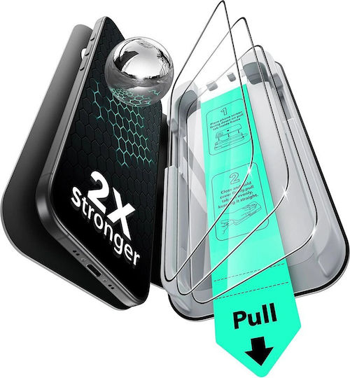 ESR UltraFit Tempered Glass 3τμχ (iPhone Air)