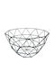 AGC Fruit Bowl Metallic Black 26.5x26.5x14.5cm