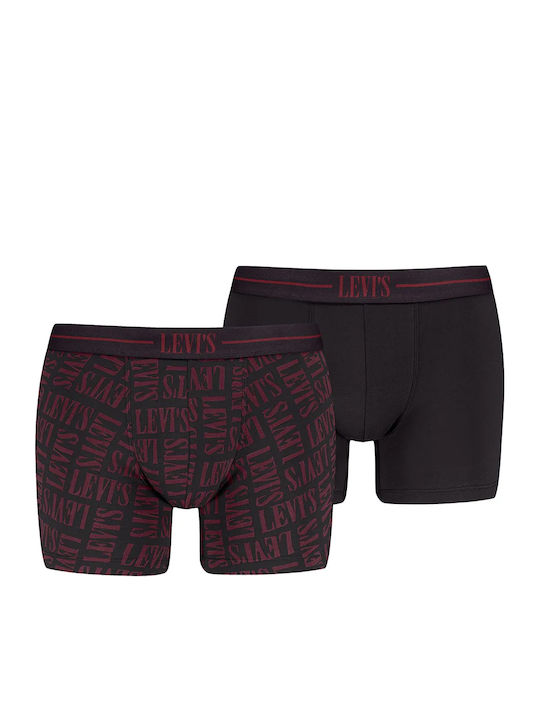 Levi's Herren Boxershorts Mehrfarbig 2Packung