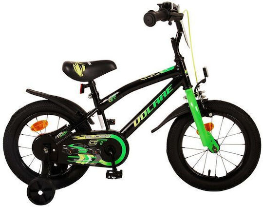 Volare Super 14" Kids Bicycle BMX Green