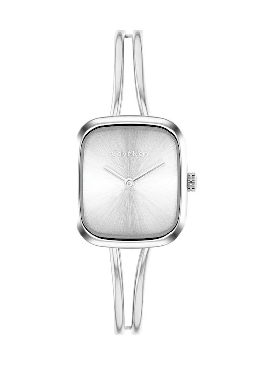Calvin Klein Adore Ceas de Damă cu Argintiu Brățară Metalică