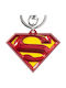 Dc Pewter-keychain Superman Logo Coloured