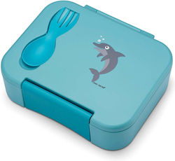 Carl Oscar Kids' Food Container Blue