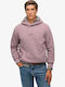 Sweatshirt with Hood Purple