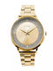 Loisir Cocktail Women's Watch with Gold Metal Bracelet