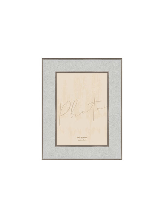 InTheBox Relief Κορνίζα Πλαστική με Λευκό Πλαίσ...