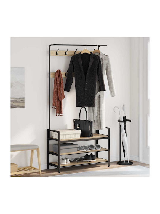 Антре с Закачалка Sonoma Oak 95x34x184бр