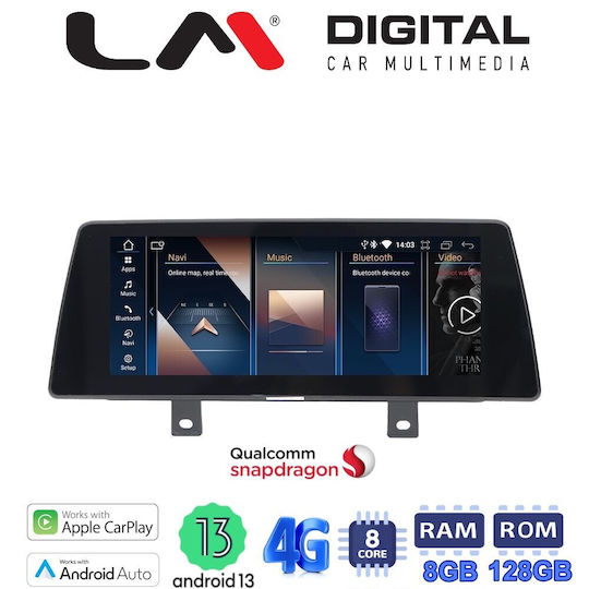LM Digital Car Audio System for BMW X1 (F48) / X1 2017>2022 (Bluetooth/USB/WiFi/GPS/Apple-Carplay/Android-Auto)