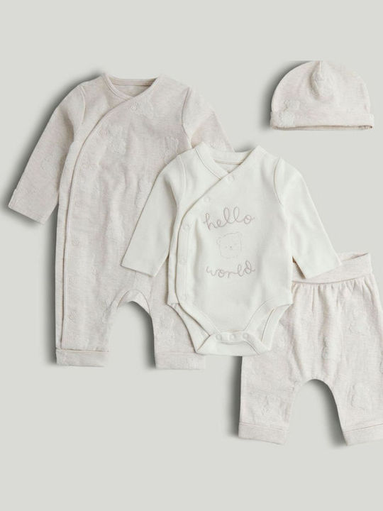 Mothercare Σετ Φορμάκια Λευκά 4τμχ