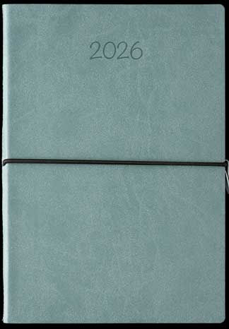 Λιναρδάτος Ημερήσιο Planner Wiggly 2026 Πράσινο της Μέντας 17x24εκ.