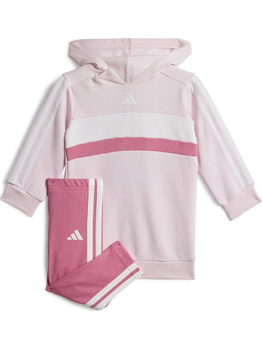 adidas Παιδικό Σετ με Κολάν Ροζ Απαλό 2τμχ