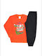 Kinder Sweatpants Set - Jogginganzug Orange 2Stück