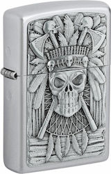 Zippo Skull Winddicht Feuerzeug Flamme (Verschi...