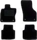 Car Carpet Mats Medium Quality Black Compatible with Skoda Superb Model 2014-2015 4 Pieces