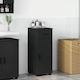 vidaXL Bathroom Cabinet L30xW35xH80cm Black