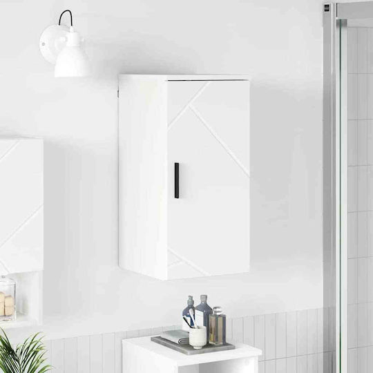 vidaXL Cabinet de baie L30xA31.5xÎ61cm Alb