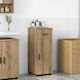 vidaXL Bathroom Cabinet L30xW35xH80cm Oak