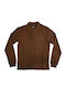 Polo Long Sleeve Blouse Brown