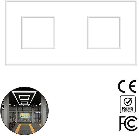 VenCore LED Panel 731W with Cool White Light 6500K