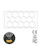 VenCore LED Panel 576W mit Kaltweiß Licht 6500K