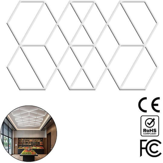 VenCore LED Панел 413W с Студено бяло Светлина 6500К