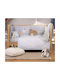 Nef-Nef Homeware Special Party Комплект Бебешки Чаршафи За Количка Памучни Син 120x170бр 3бр