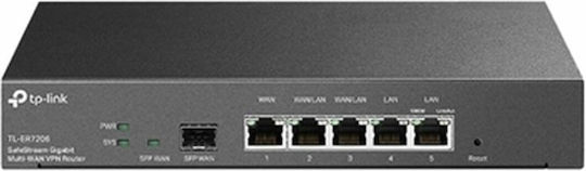 TP-LINK TL-ER7206 v2.2 Router cu 4 Porturi Gigabit Ethernet