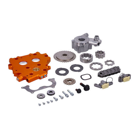 Kit Pompei Ulei Placă Suport Ax Came Harley Davidson Oem Se Cam Plate Oil Pump Conversion Kit 25284-11