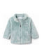 Παιδική Ζακέτα Fleece Μπλε Sherpa