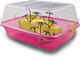 Chelonieră Elba Large Teren pentru reptile Pink 57x40x25cm