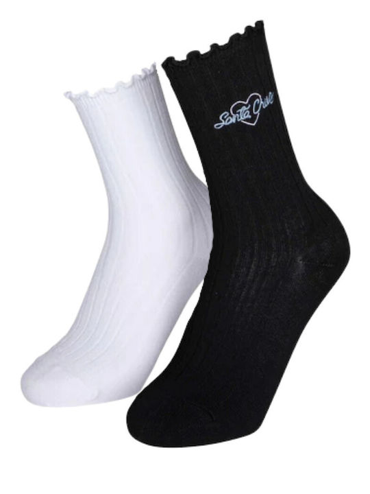 Santa Cruz Christmas Socks Black 2Pack