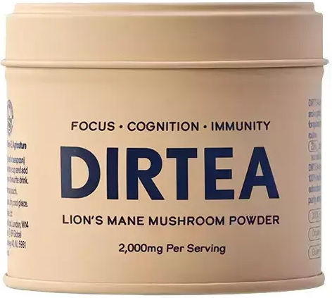 Organic Powder Lion's Mane Extract Dirtea Focus Powder 60 g