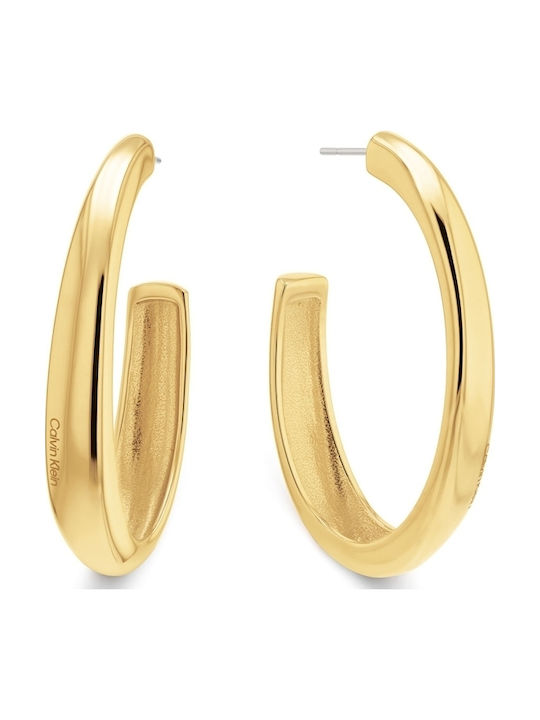 Calvin Klein Earrings made of Steel Gold Plated