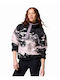 Helvetia Ii Women's Fleece Blouse Long Sleeve with Zipper Purple