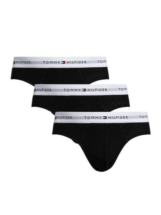Herren Slips Black 3Packung