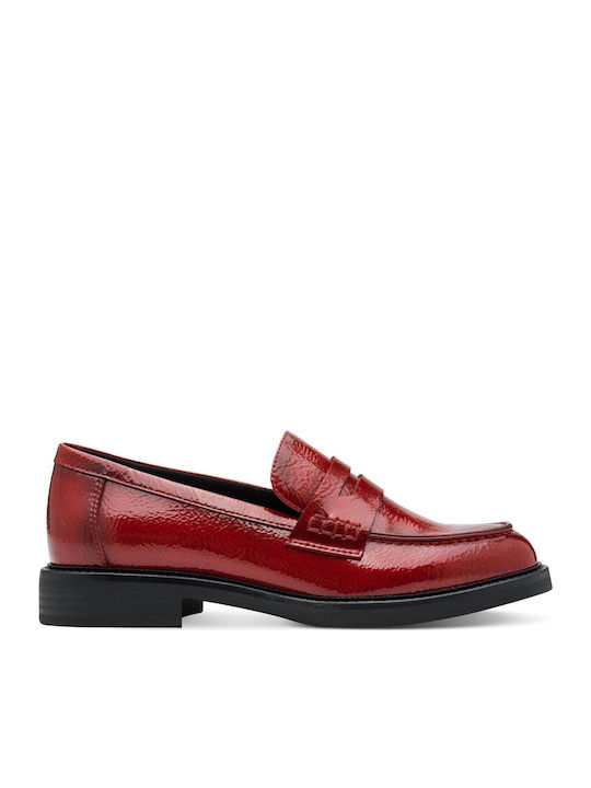 Λουστρίνι Γυναικεία Loafers σε Κόκκινο Χρώμα