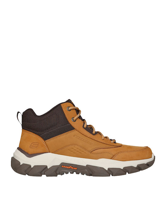 Leather Yellow Men's Boots Anatomical