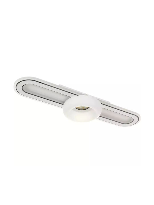 Elbrus Ceiling Light White Elbulgaria Led 65w 3000-6000k 4268
