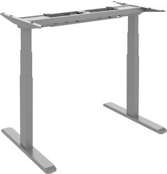 ErgoAction Schreibtischbasis Metallisch Grau