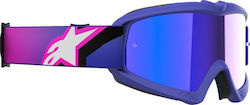 Mască Motocross Pentru Copii Alpinestars Vision Youth Hollow Cărbune Fluo Galben Mască Motocross Pentru Copii Alpinestars Vision Youth Hollow Cărbune Fluo Galben